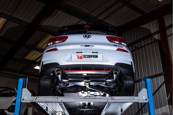 Hyundai I30 N (Non GPF Model) 2017 - 2018 Cat-Back - Scorpion Exhausts