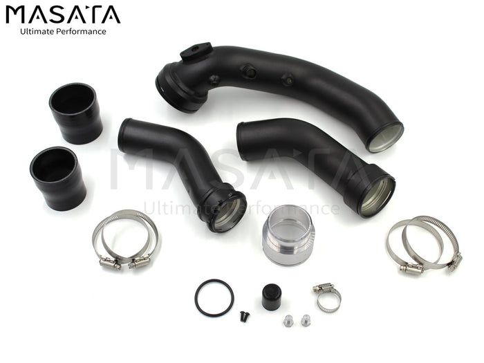 Masata BMW N55 F15 F16 Aluminium Chargepipe & Turbo to Intercooler Pipe (X5 35i & X6 35i) - ML Performance UK