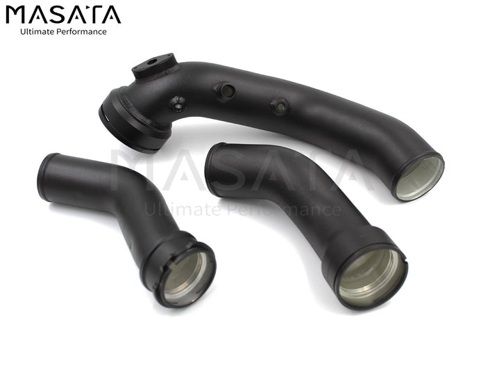 Masata BMW N55 F15 F16 Aluminium Chargepipe & Turbo to Intercooler Pipe (X5 35i & X6 35i) - ML Performance UK