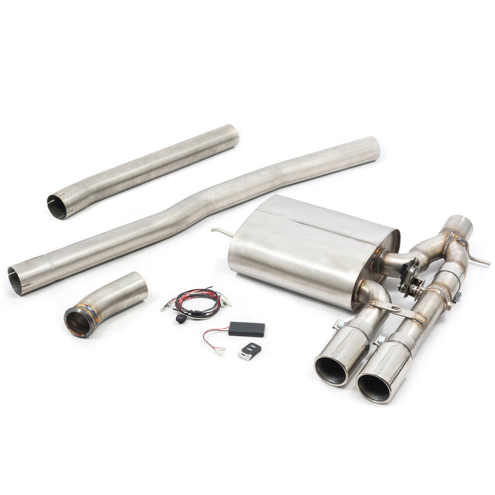 Mini GP3 (Mk3) JCW (F56) 3" Valved Cat Back Performance Exhaust - Cobra Sport