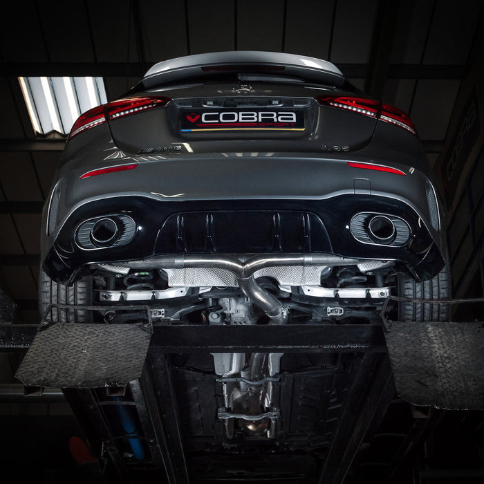 Mercedes-AMG A 35 GPF Back Box Delete Race Rear Performance Exhaust - Cobra Sport