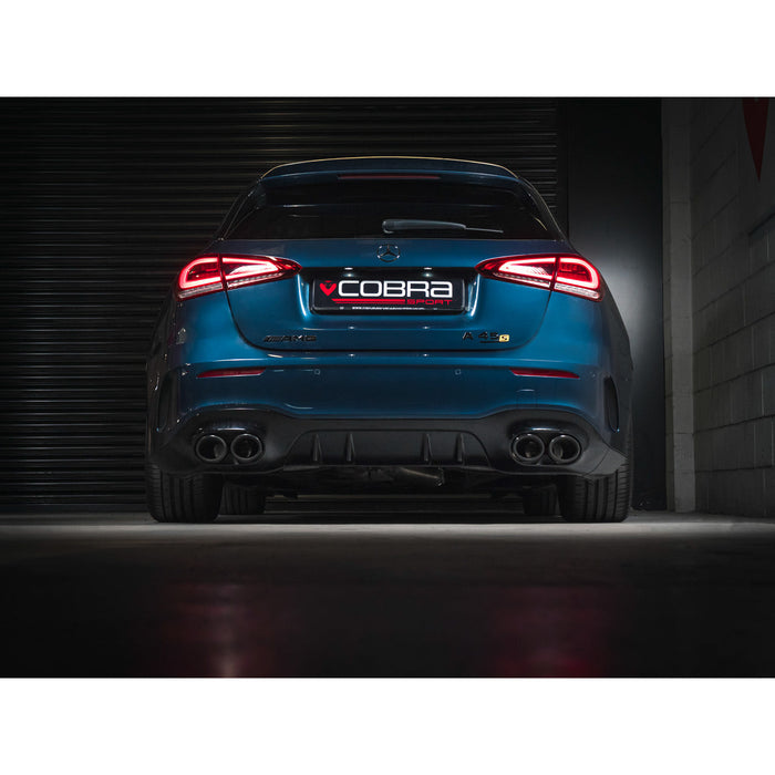 Mercedes-AMG A 45 S Venom Cat Back Rear Box Delete Performance Exhaust - Cobra Sport