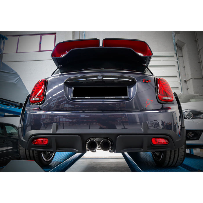 Mini GP3 (Mk3) JCW (F56) 3" Valved Cat Back Performance Exhaust - Cobra Sport