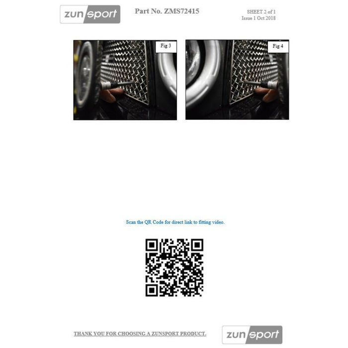 Mitsubishi L200 5Th Gen - Front Grille Set - Zunsport