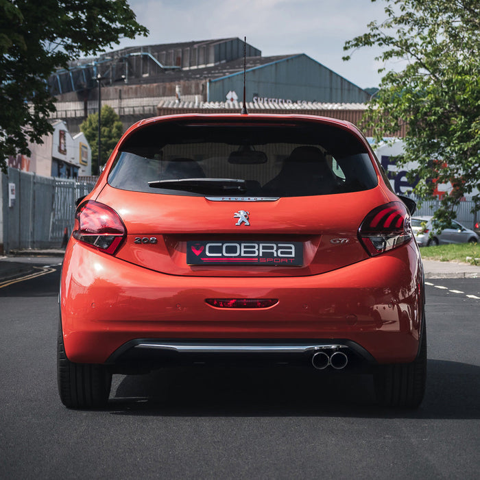 Peugeot 208 GTi 1.6T Cat Back Performance Exhaust - Cobra Sport
