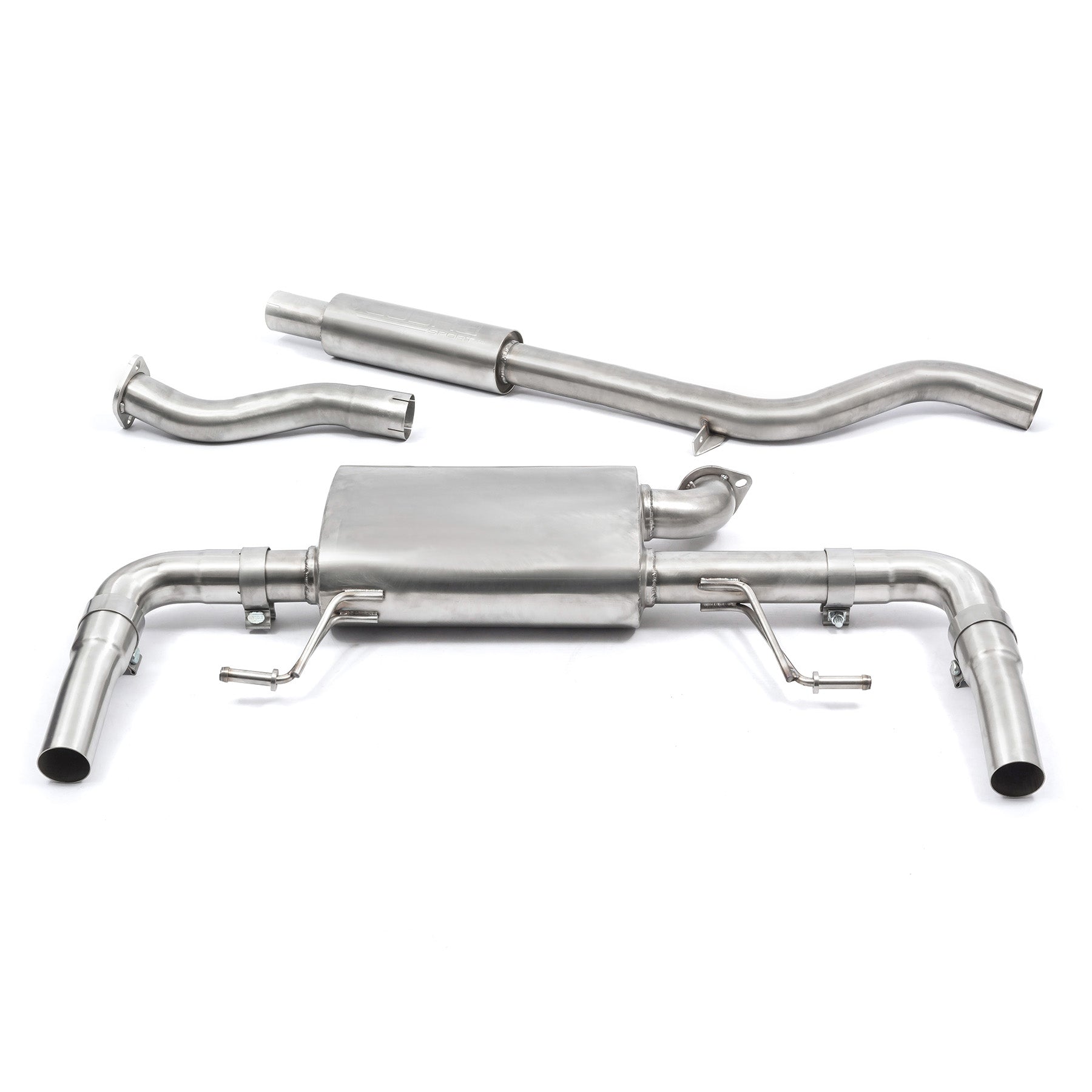 Performance sport exhaust for RENAULT CLIO mk2 RS, RENAULT CLIO II