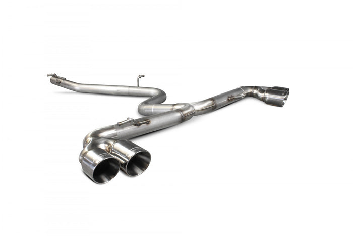 Audi TT MK2 2.0 TDI Quattro 2009 - 2014 Cat-Back Quad - Scorpion Exhausts