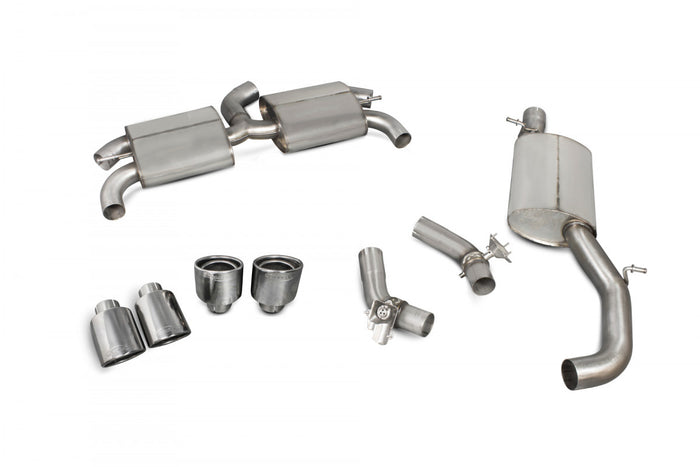 Audi TT S COUPE MK3 Non GPF Model 2014 - 2019 Cat-Back - Scorpion Exhausts
