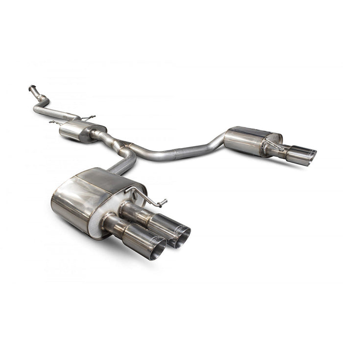 Audi A5 (B8) 2.0 TFSI Resonated Cat Back Exhaust - Scorpion Exhausts