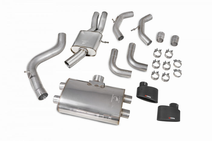 Audi TT RS MK3 GPF/Non GPF Model 2017 - 2022 Cat/GPF-Back - Scorpion Exhausts