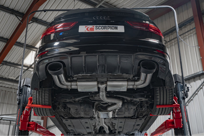 Audi S3 Saloon 8V Facelift GPF Model 2019 - 2020 GPF-Back - Scorpion Exhausts