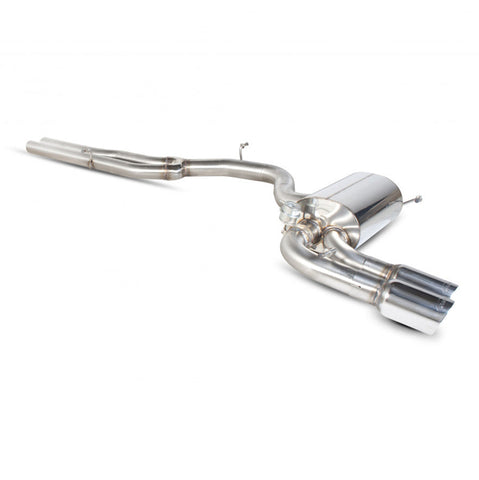 Audi RS3 8P Non-Resonated Secondary Cat Back Exhaust - Scorpion Exhausts