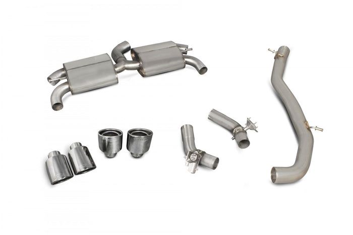Audi TT S COUPE MK3 Non GPF Model 2014 - 2019 Cat-Back - Scorpion Exhausts