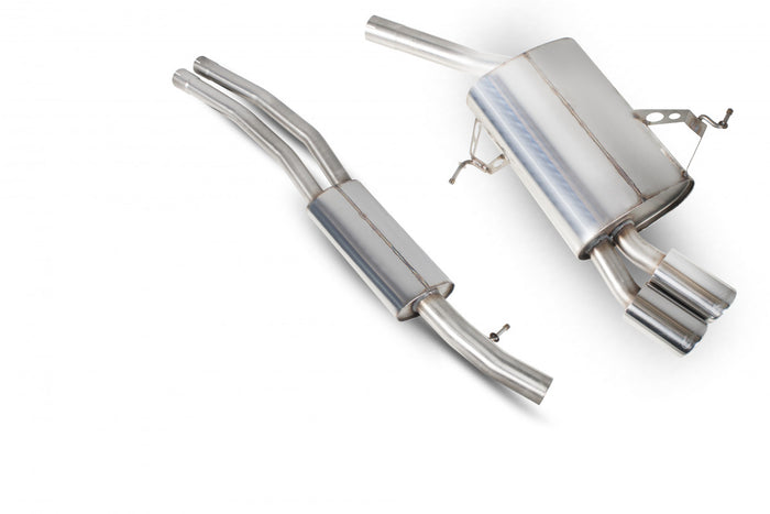 BMW E90/E91/E92 325/328/330 (06 - FEB 07) 2006 - 2007 Cat-Back - Scorpion Exhausts