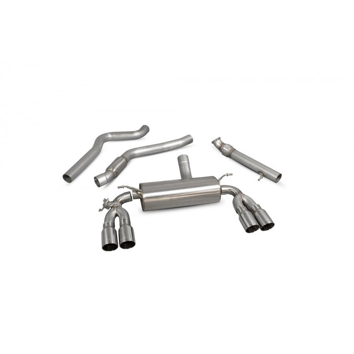 Scorpion Exhausts Cat Back System (Electronic Valved) - BMW M2