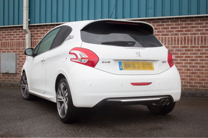 Peugeot 208 GTI 1.6T 2012 - 2015 Cat-Back - Scorpion Exhausts