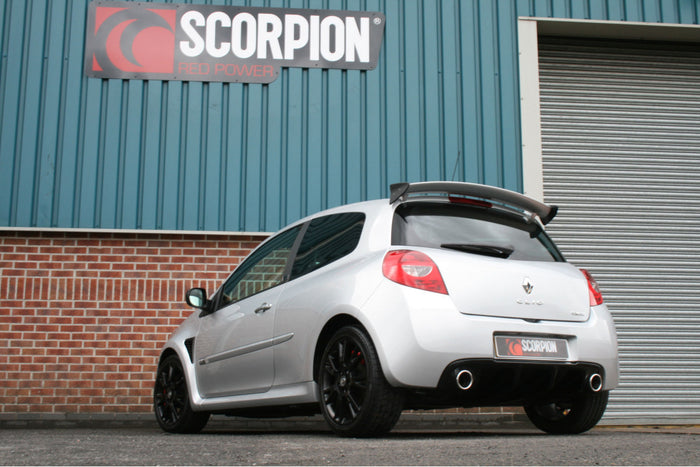 Renault MK3 CLIO 200 2009 - 2012 Cat-Back - Scorpion Exhausts