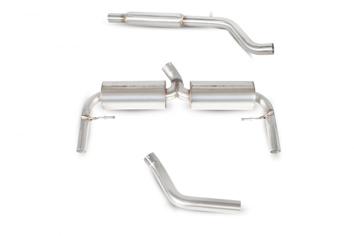 Renault MK3 CLIO 200 2009 - 2012 Cat-Back - Scorpion Exhausts