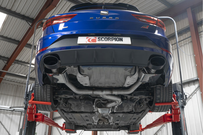 Seat Leon Cupra ST 4DRIVE (GPF Model) 2018 - 2022 GPF-Back - Scorpion Exhausts