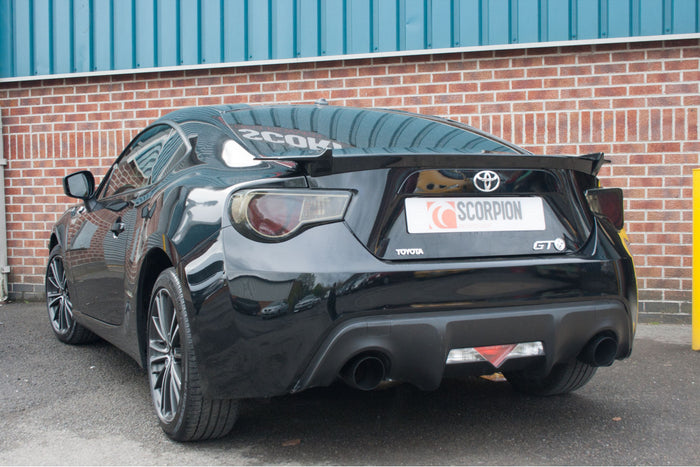 Subaru BRZ 2012 - 2022 Cat-Back - Scorpion Exhausts