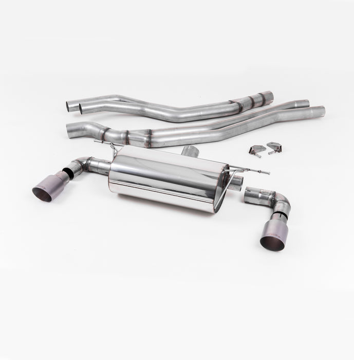Milltek Sport Resonated Rear Silencer - BMW M140i