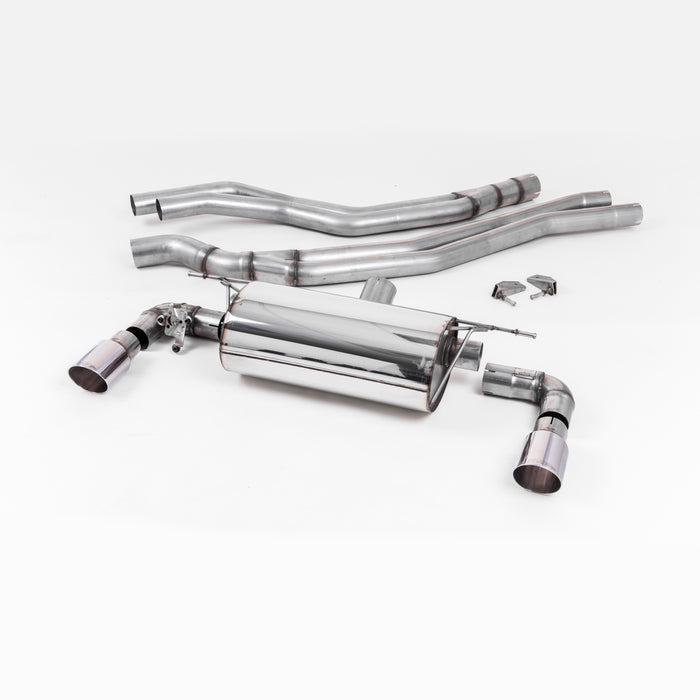 Milltek Sport Resonated Rear Silencer - BMW M140i