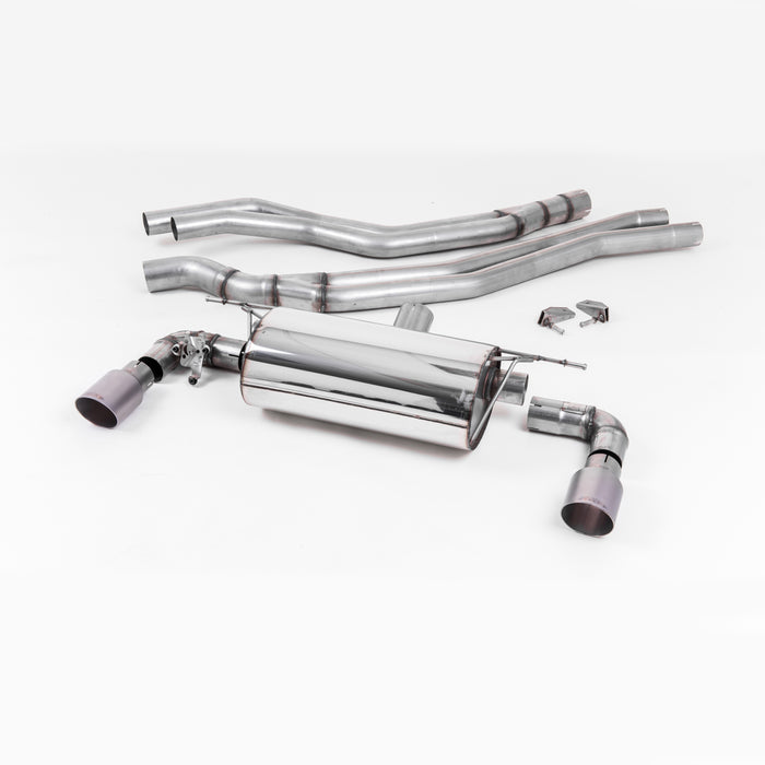 Milltek Sport Resonated Rear Silencer - BMW M140i