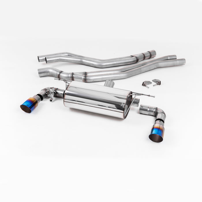 Milltek Sport Resonated Rear Silencer - BMW M140i