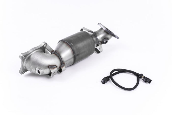 Honda Civic Type R FK2 Turbocharged 2.0 litre i-VTEC (LHD models only) From 2015 To 2017 - Cast Downpipe with HJS High Flow Sports Cat