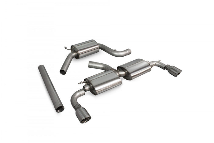 Volkswagen Scirocco R 2009 - 2017 (Cat-Back/Predator Cat-Back) - Scorpion Exhausts
