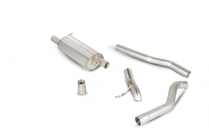 Volkswagen Transporter T5 2.5TDi (03-09) / T5 2.0 (10-15) / T5 & T6 2.0 BiTDi (15-ON) SWB/LWD 2WD Cat-Back - Scorpion Exhausts