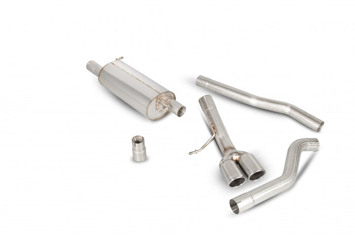 Volkswagen Transporter T5 2.5TDi (03-09) / T5 2.0 (10-15) / T5 & T6 2.0 BiTDi (15-ON) SWB/LWD 2WD Cat-Back - Scorpion Exhausts