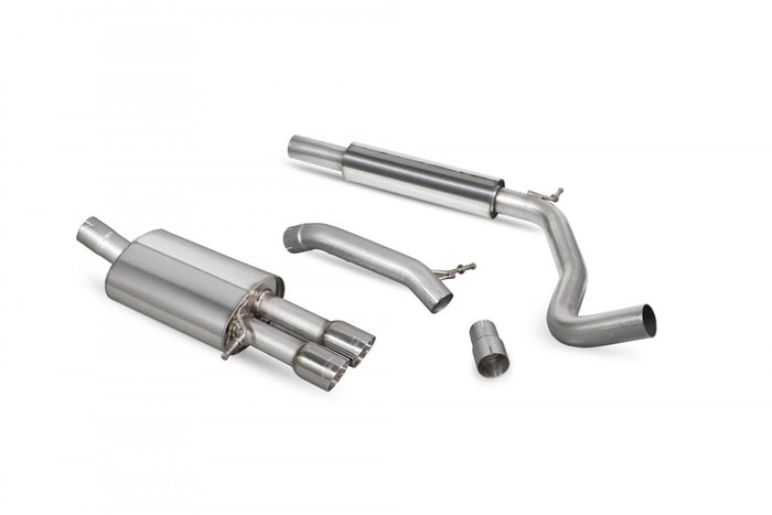 Volkswagen Polo GTI 1.8T 9N3 2006 - 2011 Cat-Back - Scorpion Exhausts