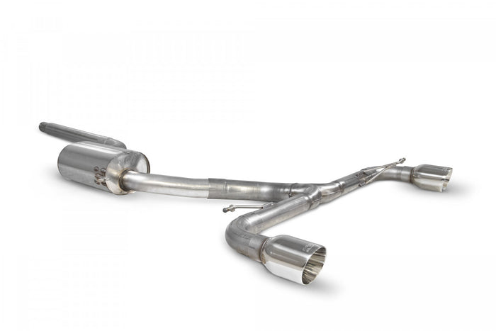 Volkswagen Scirocco R 2009 - 2017 (Cat-Back/Predator Cat-Back) - Scorpion Exhausts