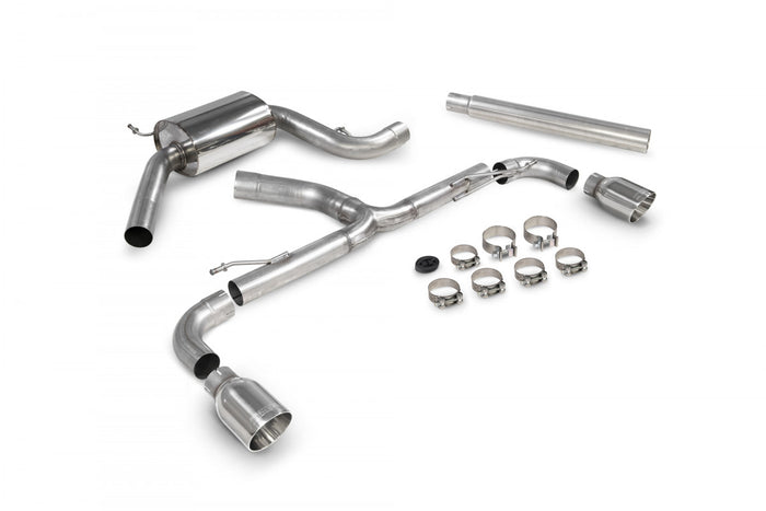 Volkswagen Scirocco R 2009 - 2017 (Cat-Back/Predator Cat-Back) - Scorpion Exhausts