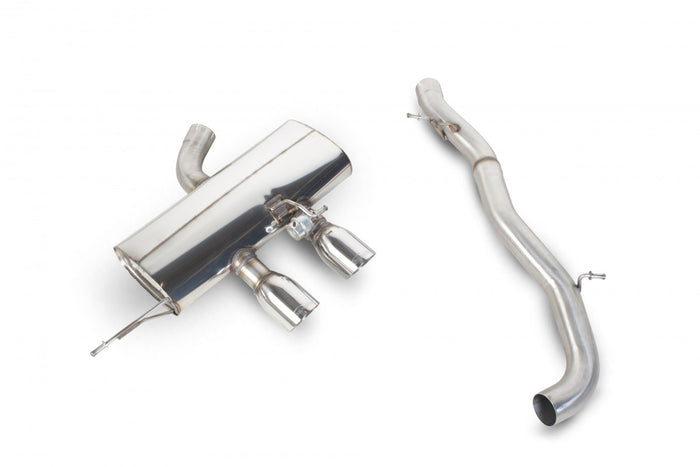 Volkswagen MK6 Golf R 2009 - 2013 Cat-Back - Scorpion Exhausts