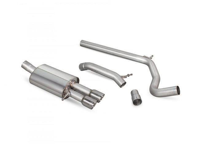 Volkswagen Polo GTI 1.8T 9N3 2006 - 2011 Cat-Back - Scorpion Exhausts