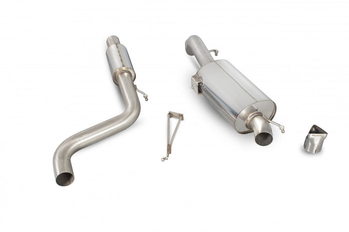 Vauxhall Corsa D VXR 07-10 (Z16)/Corsa D VXR 10-13 (A16) Cat-Back - Scorpion Exhausts