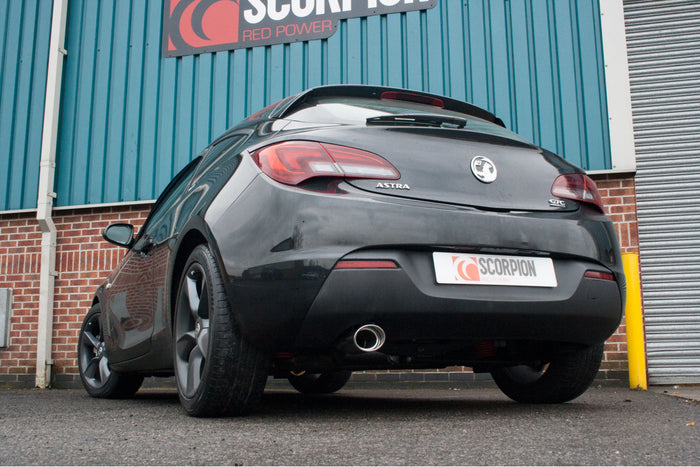 Vauxhall Astra J GTC 1.4 TURBO 2009 - 2015 Cat-Back - Scorpion Exhausts
