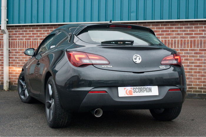 Vauxhall Astra J GTC 1.6 TURBO 2009 - 2015 Cat-Back - Scorpion Exhausts