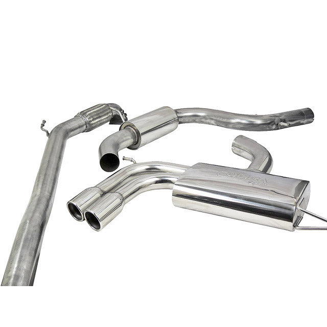 Seat Leon FR Mk2 1P 2.0 T FSI (06-13) Turbo Back Performance Exhaust - Cobra Sport