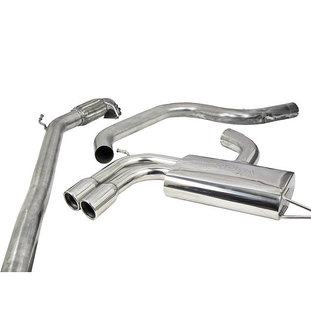 Seat Leon FR Mk2 1P 2.0 T FSI (06-13) Turbo Back Performance Exhaust - Cobra Sport