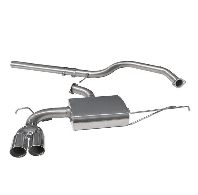 Seat Leon Mk2 1P (04-12) 2.0 TDI CR140 Cat Back Performance Exhaust - Cobra Sport
