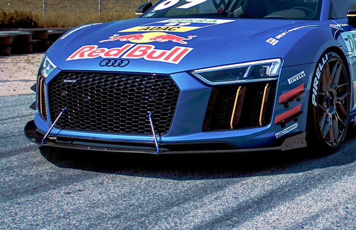 Audi R8 MK2 (2015 - 2017) Front Racing Splitter - Maxton Design