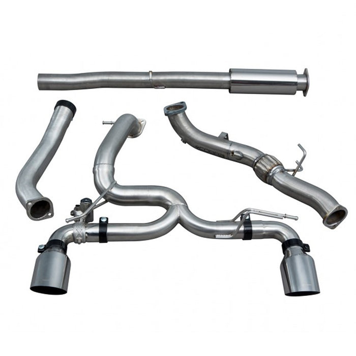 Cobra Sport Venom Turbo Back Valved Decat - Focus RS Mk3