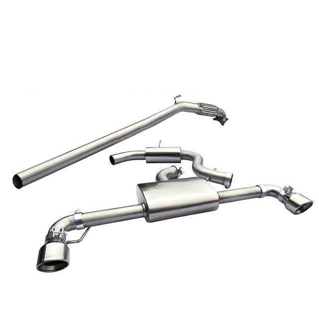 VW Golf GTI (MK6) 2.0 TSI (5K) (09-12) Turbo Back Performance Exhaust - Cobra Sport