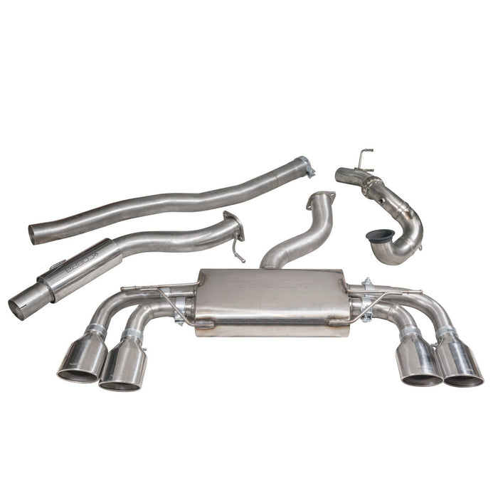 VW Golf R (Mk7) 2.0 TSI (5G) (12-18) Turbo Back Performance Exhaust - Cobra Sport