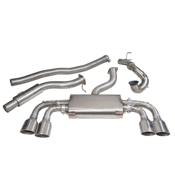 VW Golf R (Mk7) 2.0 TSI (5G) (12-18) Turbo Back Performance Exhaust - Cobra Sport