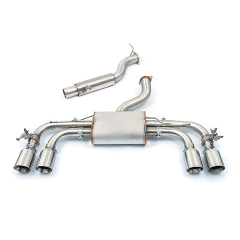 VW Golf R (Mk8) 2.0 TSI (21>) Race GPF Back Performance Exhaust - Cobra Sport