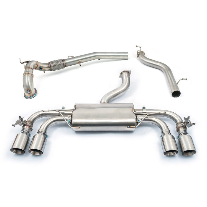 VW Golf R (Mk8) 2.0 TSI (21>) Valved Turbo Back Performance Exhaust - Cobra Sport